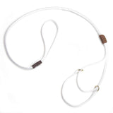 Darrahopens Pet Care > Dog Supplies Mendota Martingale Dog Show Leash - Large 12-22 (30cm-56cm) - Made in the USA - White