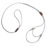 Darrahopens Pet Care > Dog Supplies Mendota Martingale Dog Show Leash - Medium 10-18(25cm-36cm) - Made in the USA - Silver