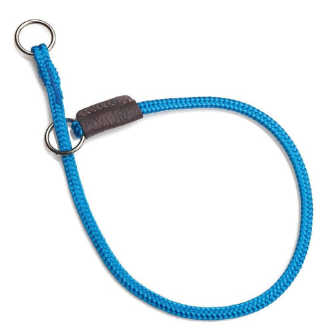 Darrahopens Pet Care > Dog Supplies Mendota Products Fine Show Slip Collar 16in (40cm) - Made in the USA - Blue