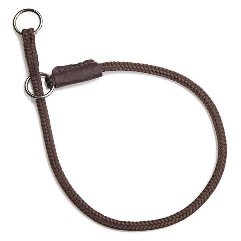 Darrahopens Pet Care > Dog Supplies Mendota Products Fine Show Slip Collar 16in (40cm) - Made in the USA - Dark Brown