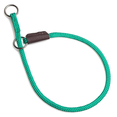 Darrahopens Pet Care > Dog Supplies Mendota Products Fine Show Slip Collar 16in (40cm) - Made in the USA - Kelly Green