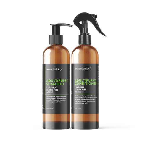 Darrahopens Pet Care > Dog Supplies Natural Adult and Puppy Dog Shampoo & Conditioner 2 Pack