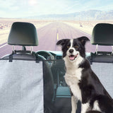 Darrahopens Pet Care > Dog Supplies Ondoing Cargo Pet Car Boot Back Seat Cover Rear Dog Waterproof Protector Liner Mat Pad Grey