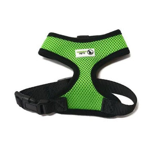 Darrahopens Pet Care > Dog Supplies Pet Harness Soft Air Mesh Padded Adjustable  X-Large Green