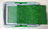 Darrahopens Pet Care > Dog Supplies YES4PETS Small Portable Dog Potty Training Tray Pet Puppy Toilet Trays Loo Pad Mat 45x33 cm