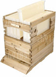 Darrahopens Pet Care > Farm Supplies > Beekeeping Wooden-Beekeeping-Beehive-House-+7PCS-Upgraded-Auto-Honey-Bee-comb-Hive-Frame