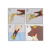 Darrahopens Pet Care > Farm Supplies Ear Tag Applicator Plier - Metal Livestock Animal Cattle Punch Tagger Tool