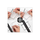 Darrahopens Pet Care > Farm Supplies > Farm Equipment 12 pcs Square Locking Pin 5/16 Inch (8Mm) High Quality Galvanized Carbon Steel Safety Self Locking Pin For Tractor Farm