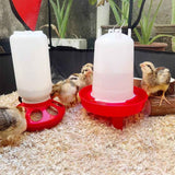 1L Chick Food Feeder and 1.5L Chicken Water Feeder Kit for Chick Aviaries
