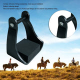 Darrahopens Pet Care > Farm Supplies > Farm Equipment 2pcs Plastic Stirrups Adjustable Horse Riding Equestrian Training Stable Riding