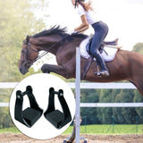 Darrahopens Pet Care > Farm Supplies > Farm Equipment 2pcs Plastic Stirrups Adjustable Horse Riding Equestrian Training Stable Riding