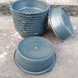 Darrahopens Pet Care > Farm Supplies > Farm Equipment Chicken Feeding Basin 6pcs Plastic Breeding Trough Bowl Farm Feeder Container