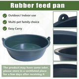 Darrahopens Pet Care > Farm Supplies > Farm Equipment Chicken Feeding Basin 6pcs Plastic Breeding Trough Bowl Farm Feeder Container