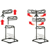Darrahopens Pet Care > Farm Supplies > Farm Equipment Samland Heavy Duty Three Tier Rotable Saddle Stand Saddle Rack