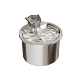 Darrahopens Pet Care > Farm Supplies > Farm Equipment USB Powered 2L Automatic Cat Water Fountain Stainless Steel Pet Water Feeder
