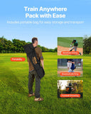 Darrahopens Pet Care > Farm Supplies > Farm Equipment VEVOR 1828.8x1828.8mm Football Trainer Throwing Net, Training Throwing Target Practice Net with 5 Target Pockets, Knotless Net Includes Straps and Portable Carry Case, Improve QB Throwing Accuracy,Red
