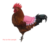 Darrahopens Pet Care > Farm Supplies > Farm Equipment Yellow Pineapple 4 Pack Hen Saddle Aprons for Backyard Chickens - Feather Protector for Poultry - Back Protection from Roosters - 22x23cm