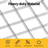 Darrahopens Pet Care > Farm Supplies > Fencing i.Pet Poultry Chicken Fence Pet Netting Wire Mesh Roll Duck Goose Coop 25Mx1.2M