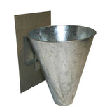Darrahopens Pet Care > Farm Supplies M Chicken Kill Cone - Wall Mount Poultry Bird Duck - Killing Funnel Restraint