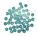 Darrahopens Pet Care > Farm Supplies > Pet ID Tags 50PCS Numbered Label Numbered Tag for Farm Livestock Beekeeping Husbandry Breeding Supplies51-100 Green In Australia - Darrahopens