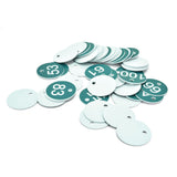 Darrahopens Pet Care > Farm Supplies > Pet ID Tags 50PCS Numbered Label Numbered Tag for Farm Livestock Beekeeping Husbandry Breeding Supplies51-100 Green In Australia - Darrahopens