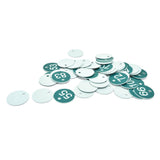 Darrahopens Pet Care > Farm Supplies > Pet ID Tags 50PCS Numbered Label Numbered Tag for Farm Livestock Beekeeping Husbandry Breeding Supplies51-100 Green In Australia - Darrahopens