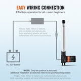 Darrahopens Pet Care > Pest Control > Animal Traps VEVOR Linear Actuator 12V, 10 Inch Heavy Duty 1320lbs/6000N Linear Actuator, 0.19"/s Linear Motion Actuator with Mounting Bracket & IP44 Protection for Electric Door Industrial Machinery Vessels Cargo