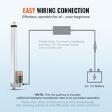 Darrahopens Pet Care > Pest Control > Animal Traps VEVOR Linear Actuator 12V, 12 Inch High Load 330lbs/1500N Linear Actuator, 0.19"/s Linear Motion Actuator with Mounting Bracket and IP54 Protection