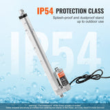 Darrahopens Pet Care > Pest Control > Animal Traps VEVOR Linear Actuator 12V, 12 Inch High Load 330lbs/1500N Linear Actuator, 0.19"/s Linear Motion Actuator with Mounting Bracket and IP54 Protection