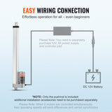 Darrahopens Pet Care > Pest Control > Animal Traps VEVOR Linear Actuator 12V, 12 Inch High Speed 0.55"/s Linear Actuator, 220lbs/1000N Linear Motion Actuator with Mounting Bracket and IP54 Protection