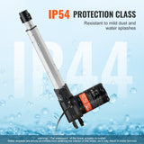 Darrahopens Pet Care > Pest Control > Animal Traps VEVOR Linear Actuator 12V, 8 Inch Heavy Duty 1320lbs/6000N Linear Actuator, 0.19"/s Linear Motion Actuator with Mounting Bracket & IP44 Protection for Electric Door Industrial Machinery Vessels Cargo