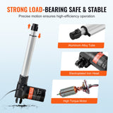 Darrahopens Pet Care > Pest Control > Animal Traps VEVOR Linear Actuator 12V, 8 Inch Heavy Duty 1320lbs/6000N Linear Actuator, 0.19"/s Linear Motion Actuator with Mounting Bracket & IP44 Protection for Electric Door Industrial Machinery Vessels Cargo