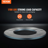 Darrahopens Pet Care > Pest Control > Animal Traps VEVOR Packaging Steel Strapping Roll, 500 m Length x 19 mm Width x 0.55 mm Thickness, 770 kg Break Strength, Heavy Duty Banding Pallet Strap Coil, Portable Strong Banding Packing Metal Straps, Black