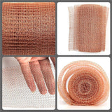 Darrahopens Pet Care > Pest Control > Household Insect Repellents 6 Metres Pure Copper Mesh Knitted Soffit Mesh Rats Rodent Slug Snail Control