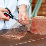 Darrahopens Pet Care > Pest Control > Household Insect Repellents 6 Metres Pure Copper Mesh Knitted Soffit Mesh Rats Rodent Slug Snail Control