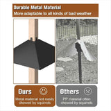 Darrahopens Pet Care > Pest Control > Household Insect Repellents Metal Squirrel Baffle for Post, Squirrel Proof Baffles for Bird Feeder Poles, Outdoor Squirrel Guard for In Australia - Darrahopens