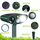 Darrahopens Pet Care > Pest Control > Household Insect Repellents Solar Powered Ultrasonic Animal Bird Repeller Outdoor Pest Insect Control Device