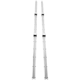 Darrahopens Pet Care > Pest Control > Household Insect Repellents VEVOR Linear Guide Rail Set, SBR20 1800mm, 2 PCS 70.9 in/1800 mm SBR20 Guide Rails and 4 PCS SBR20UU Slide Blocks, Linear Rails and Bearings Kit for Automated Machines DIY Project CNC Router Machines