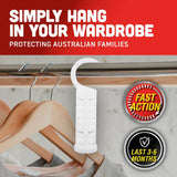 Darrahopens Pet Care > Pest Control SAS Pest Control 108PCE Mothball Hang Hook Casing Fast Action Effective 9g