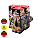 Darrahopens Pet Care > Pest Control SAS Pest Control 12PCE Fly/Insect Repellent Fan BBQ Camping 24 x 9cm