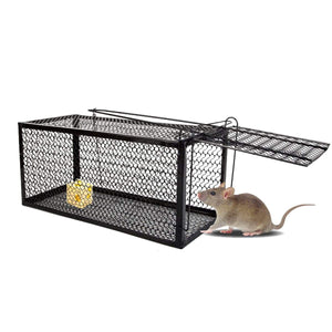Darrahopens Pet Care > Pest Control SAS Pest Control 12PCE Rat Trap Metal Cage Reusable Indoor Outdoor Use 24cm
