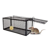Darrahopens Pet Care > Pest Control SAS Pest Control 12PCE Rat Trap Metal Cage Reusable Indoor Outdoor Use 24cm
