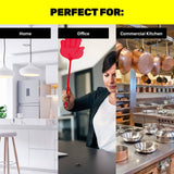 Darrahopens Pet Care > Pest Control SAS Pest Control 144PCE Fly Swatters Flexible Durable Long Handle 44.5cm