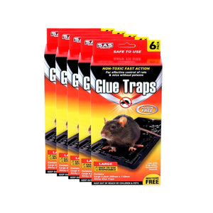 Darrahopens Pet Care > Pest Control SAS Pest Control 144PCE Rat Mouse Traps Extra Large Super Strong 20.5 x 11cm