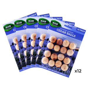 Darrahopens Pet Care > Pest Control SAS Pest Control 192PCE Natural Cedar Mothballs Lavender Scented Repellant