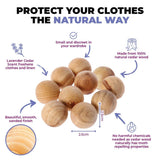 Darrahopens Pet Care > Pest Control SAS Pest Control 192PCE Natural Cedar Mothballs Lavender Scented Repellant