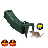 Darrahopens Pet Care > Pest Control SAS Pest Control 24PCE Mouse Traps Catch & Release Trap Door Mechanism 19cm