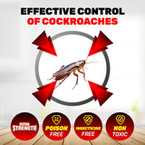 Darrahopens Pet Care > Pest Control SAS Pest Control 48PCE Cockroach Traps Fast Acting Effective 10 x 7.6cm