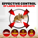 Darrahopens Pet Care > Pest Control SAS Pest Control 48PCE Mice Rodent Traps Wooden Powerful Spring 10cm x 4.5cm