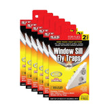 Darrahopens Pet Care > Pest Control SAS Pest Control 48PCE Window Sill Fly/Insect Traps Ready To Use 16.9 x 12cm